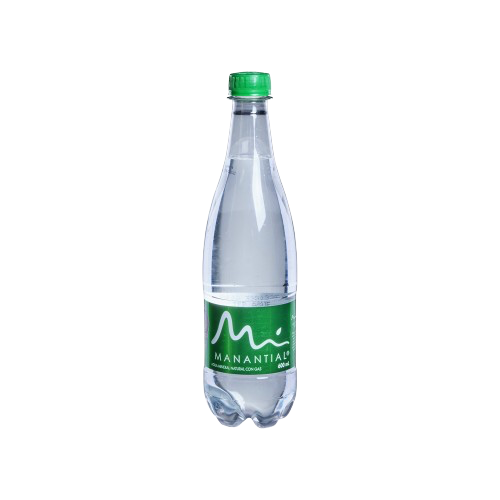 Agua 600ml gas