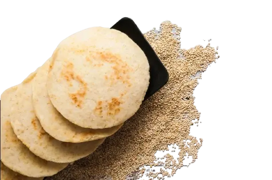 Arepa de quinoa