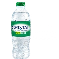 Cristal 250ml agua con gas