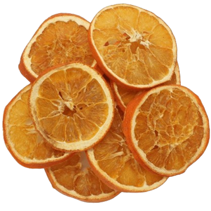 Naranja deshidratada